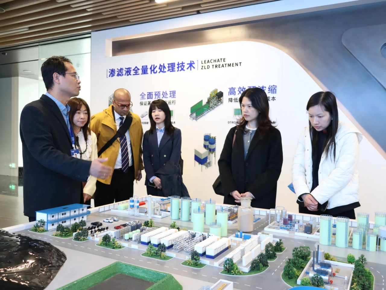 渗滤液全量化处置解决规划沙盘